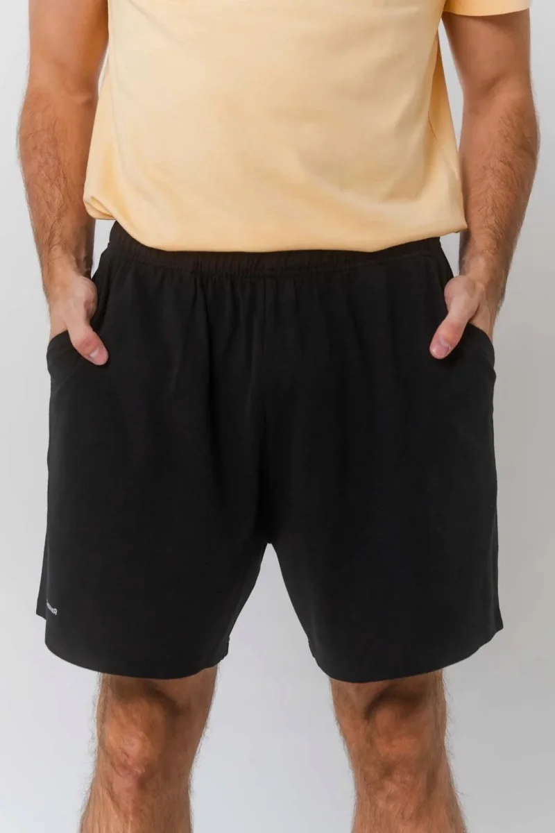 Pantalón corto orgánico - Negro - Imagen 4