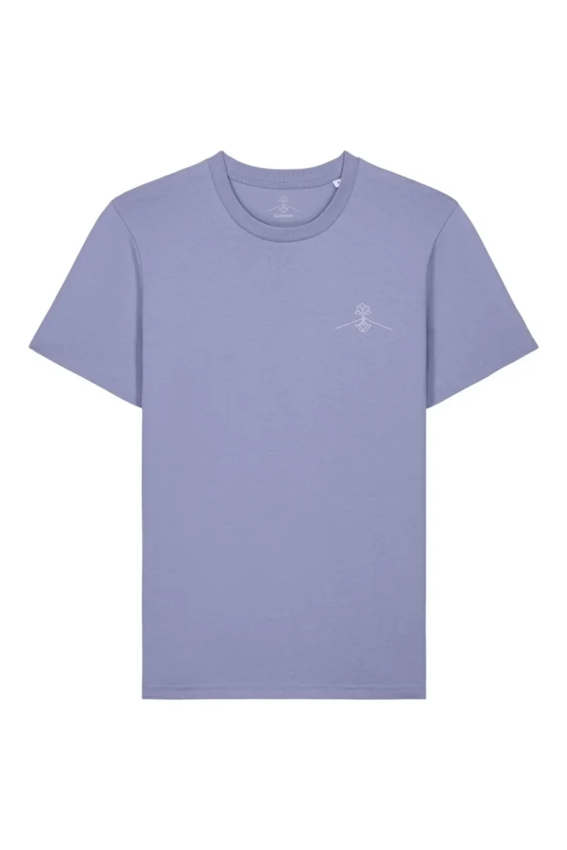 Camiseta algodón orgánico - Lavanda - Imagen 9
