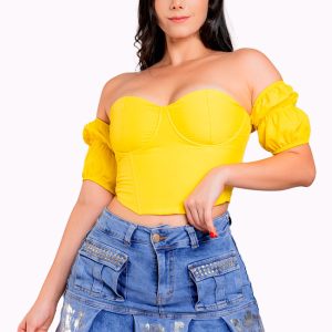 Falda-Short The sea