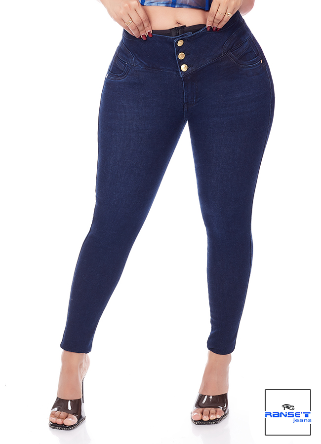 Pantalón Vaquero Azul Fajero