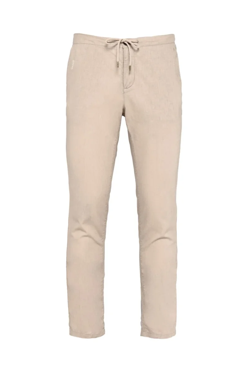 Pantalón lino - Arena - Imagen 3