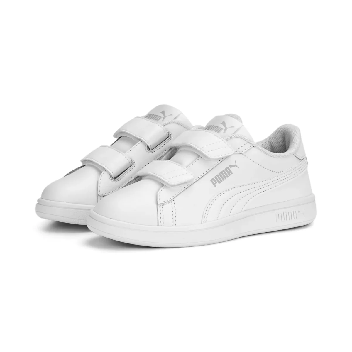 ZAPATILLA PUMA SMASH 3.0 LVP niñ@s blanco - Imagen 3