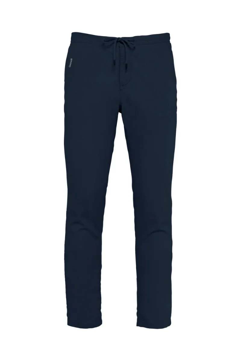 Pantalón lino - Azul Marino - Imagen 3