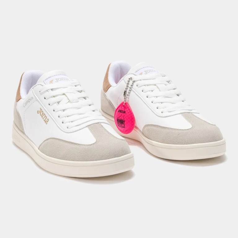 ZAPATILLAS JOMA C.CAMPUS LADY 25 BLANCO-CAMEL - Imagen 3