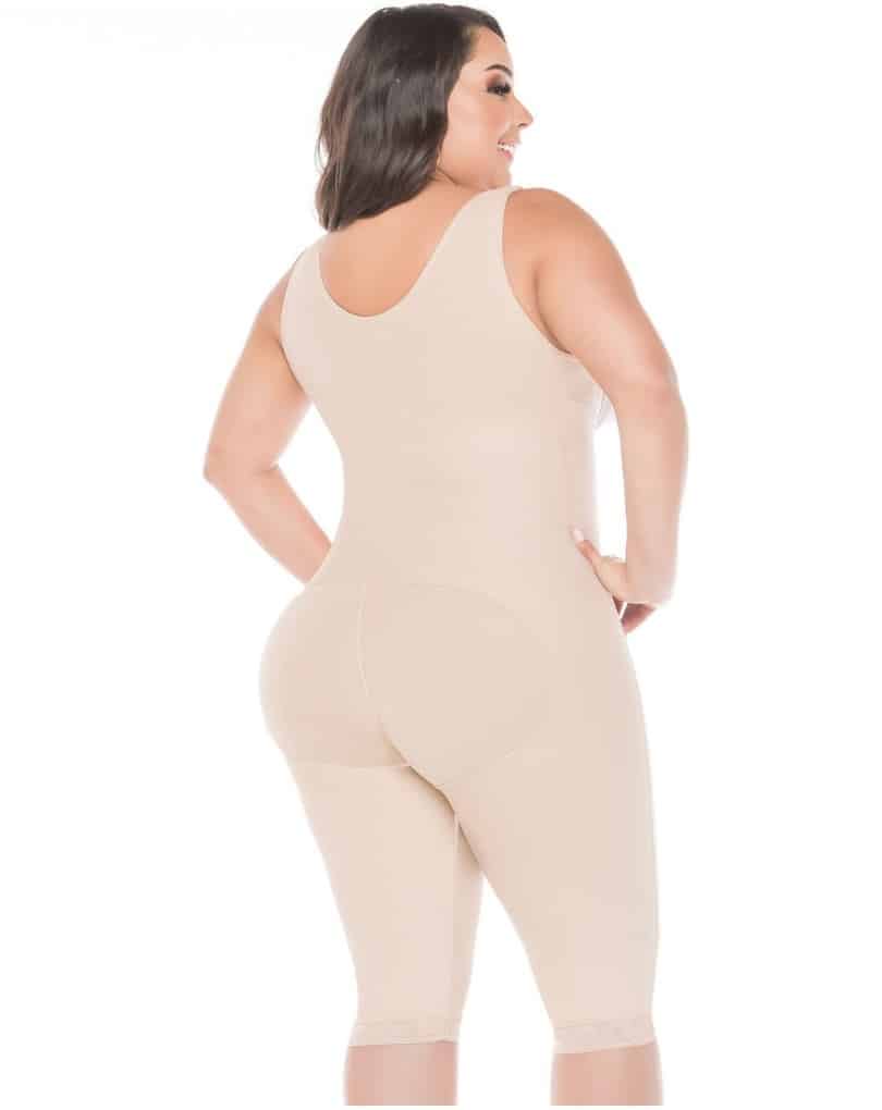 FAJA SALOME REF 517 ESPALDA ANCHA CON GLÚTEOS EN FRANELA - Imagen 4
