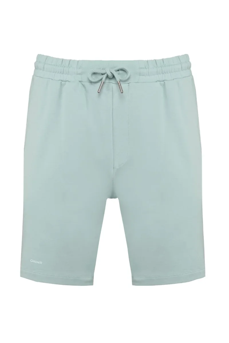 Pantalón corto Tencel - Verde Jade - Imagen 3