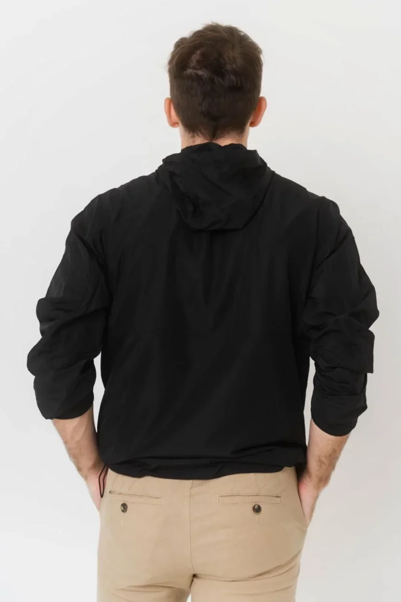 Cortavientos ligero - Negro - Imagen 6