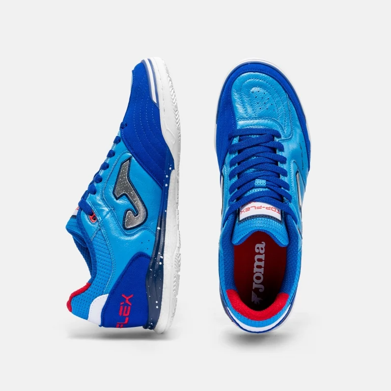 ZAPATILLA JOMA TOP FLEX REBOUND AZUL INDOOR - Imagen 5