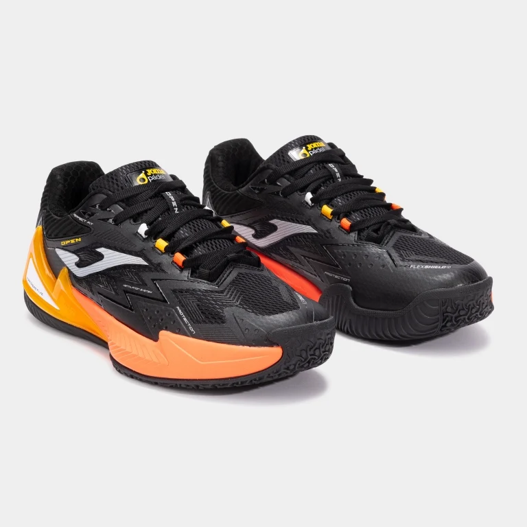 ZAPATILLAS JOMA OPEN MEN NEGRO-NARANJA - Imagen 3