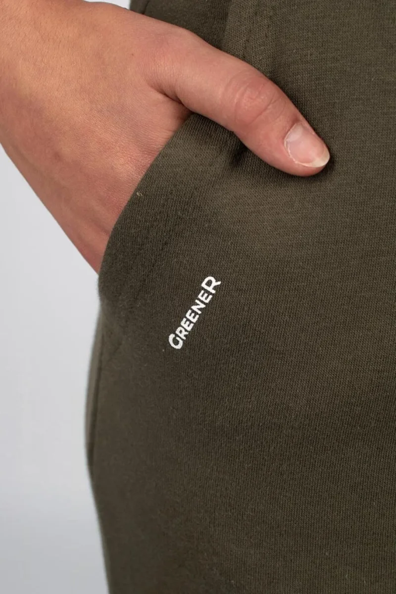 Pantalón algodón orgánico - Verde Tostado - Imagen 6