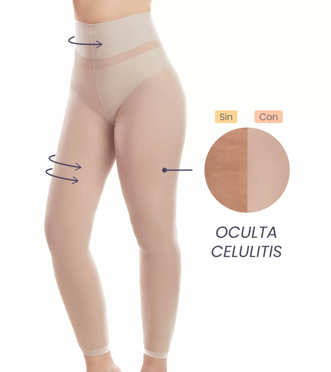 Tobillero Moldeador Oculta Celulitis - Imagen 4