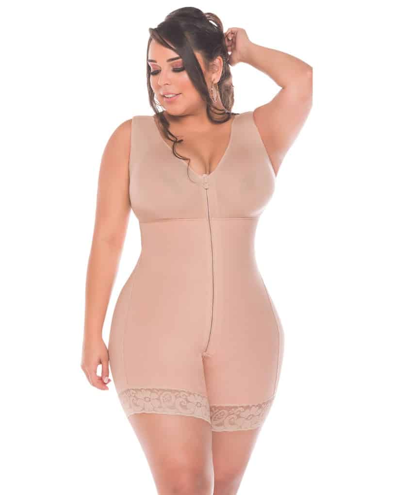 FAJA SHORT CON BRASIER ESPALDA ALTA SALOMÉ 0523-2