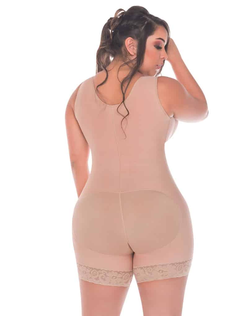 FAJA SHORT CON BRASIER ESPALDA ALTA SALOMÉ 0523-2 - Imagen 4