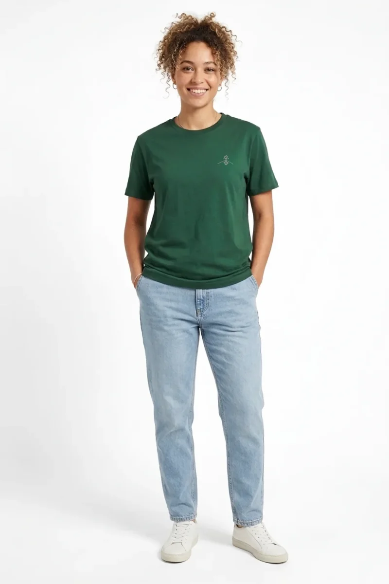 Camiseta orgánica - Verde Mineral - Imagen 2