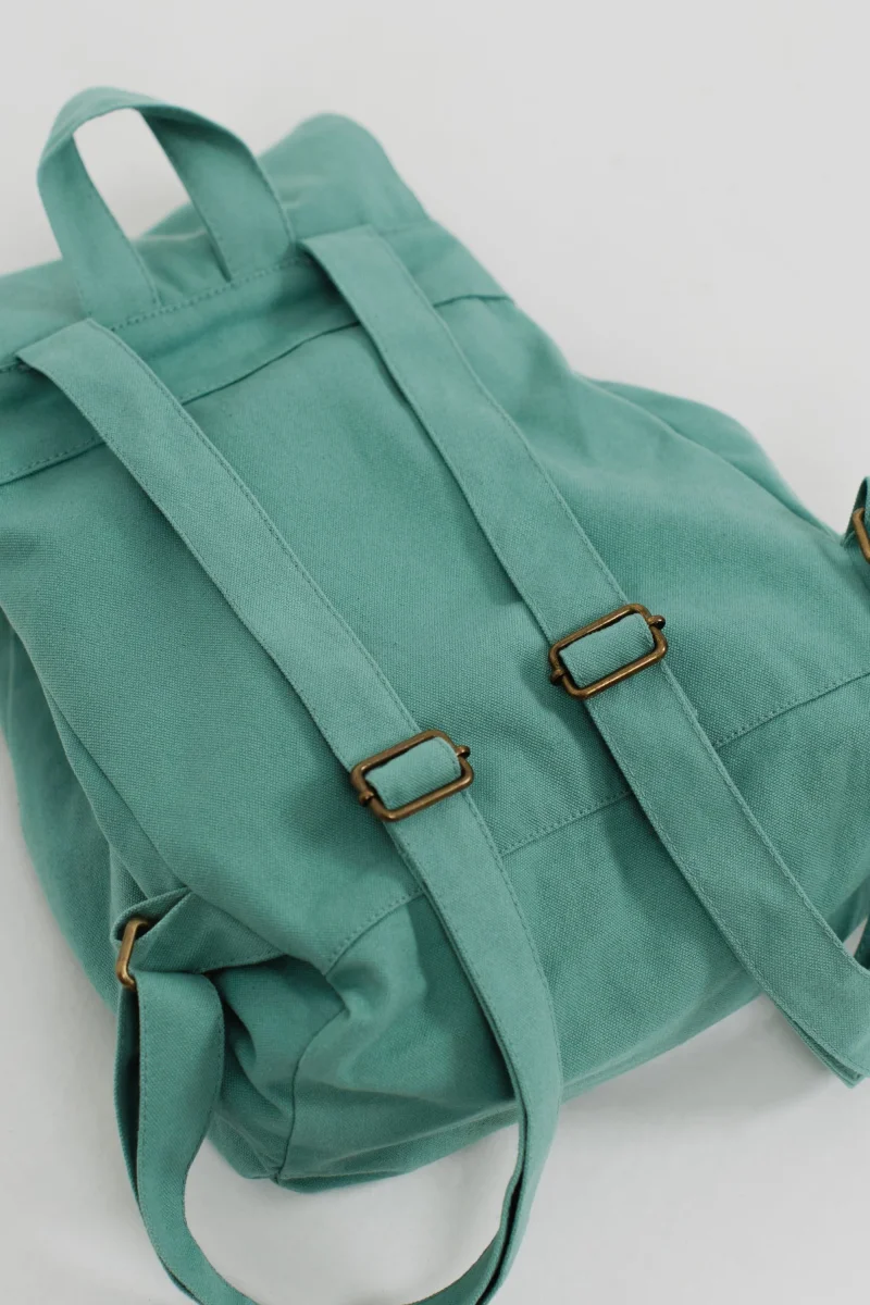 Mochila orgánica - Verde Vintage - Imagen 3