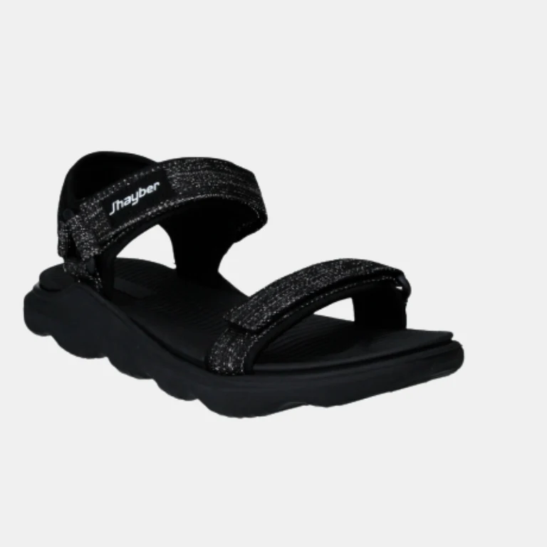 SANDALIAS J,HAYBER MUJER SELVA BLACK - Imagen 3