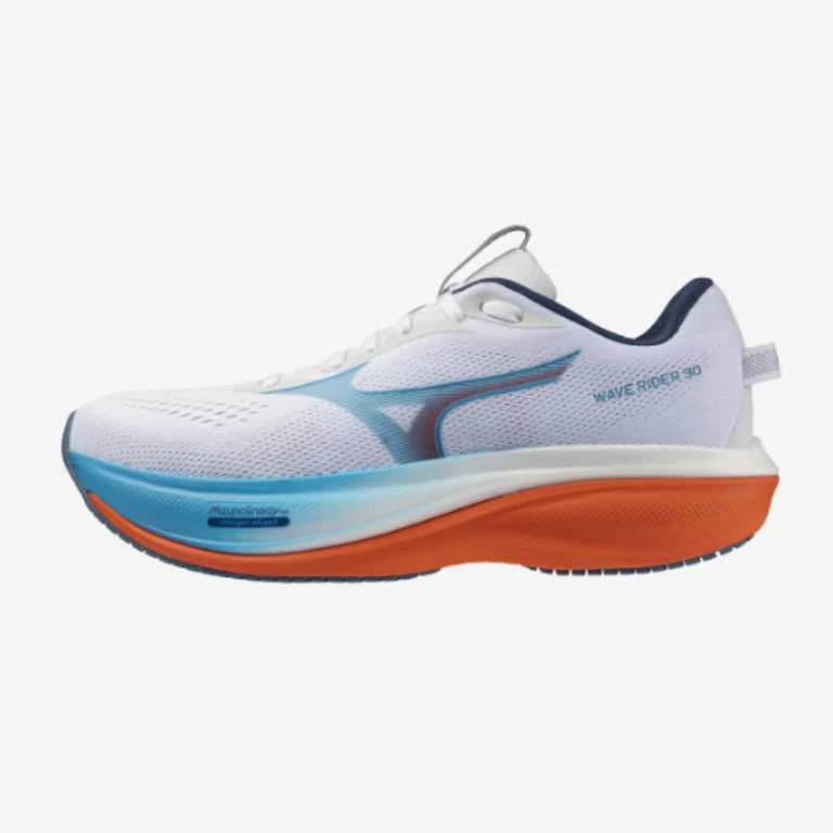 ZAPATILLAS DE RUNNING MIZUNO HOMBRE WAVE RIDER 30 BLANCO - Imagen 4