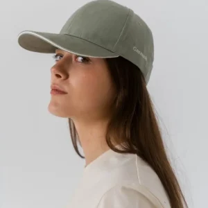 Gorra hebilla metálica - Verde Almendra