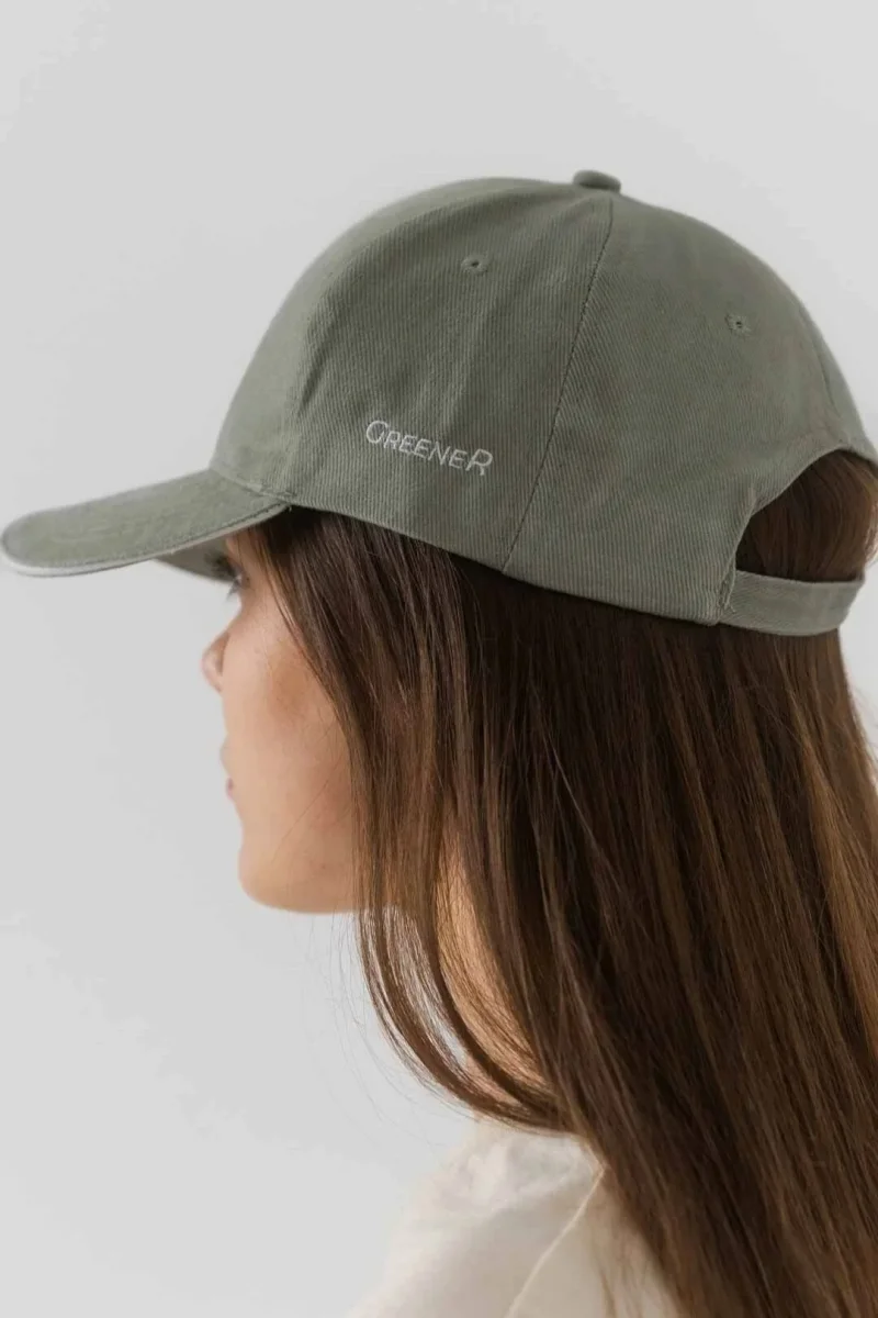 Gorra hebilla metálica - Verde Almendra - Imagen 5