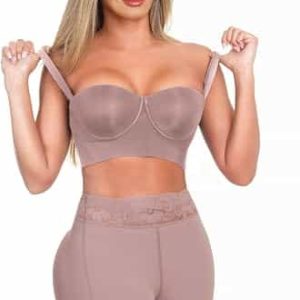 Short Invisible Levantacola Colombiano Control Fuerte de Abdomen 318KB -Faja Moldeadora Mujer