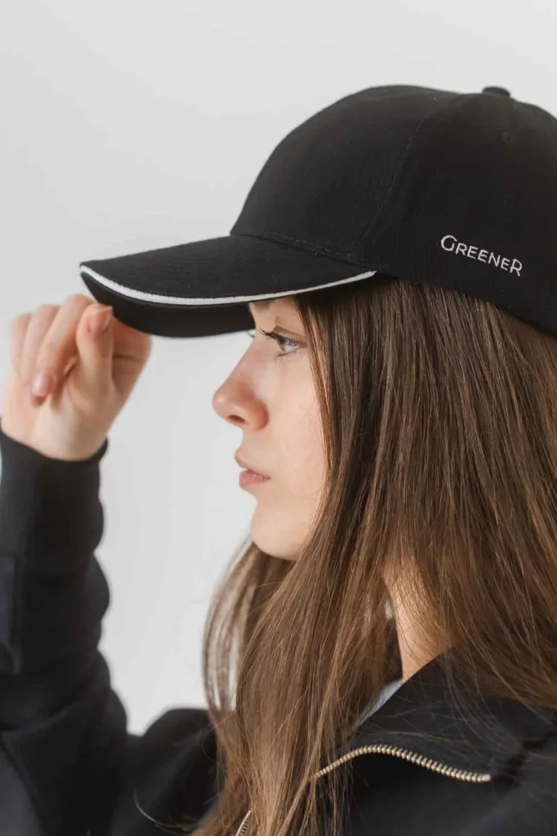 Gorra hebilla metálica - Negra - Imagen 4