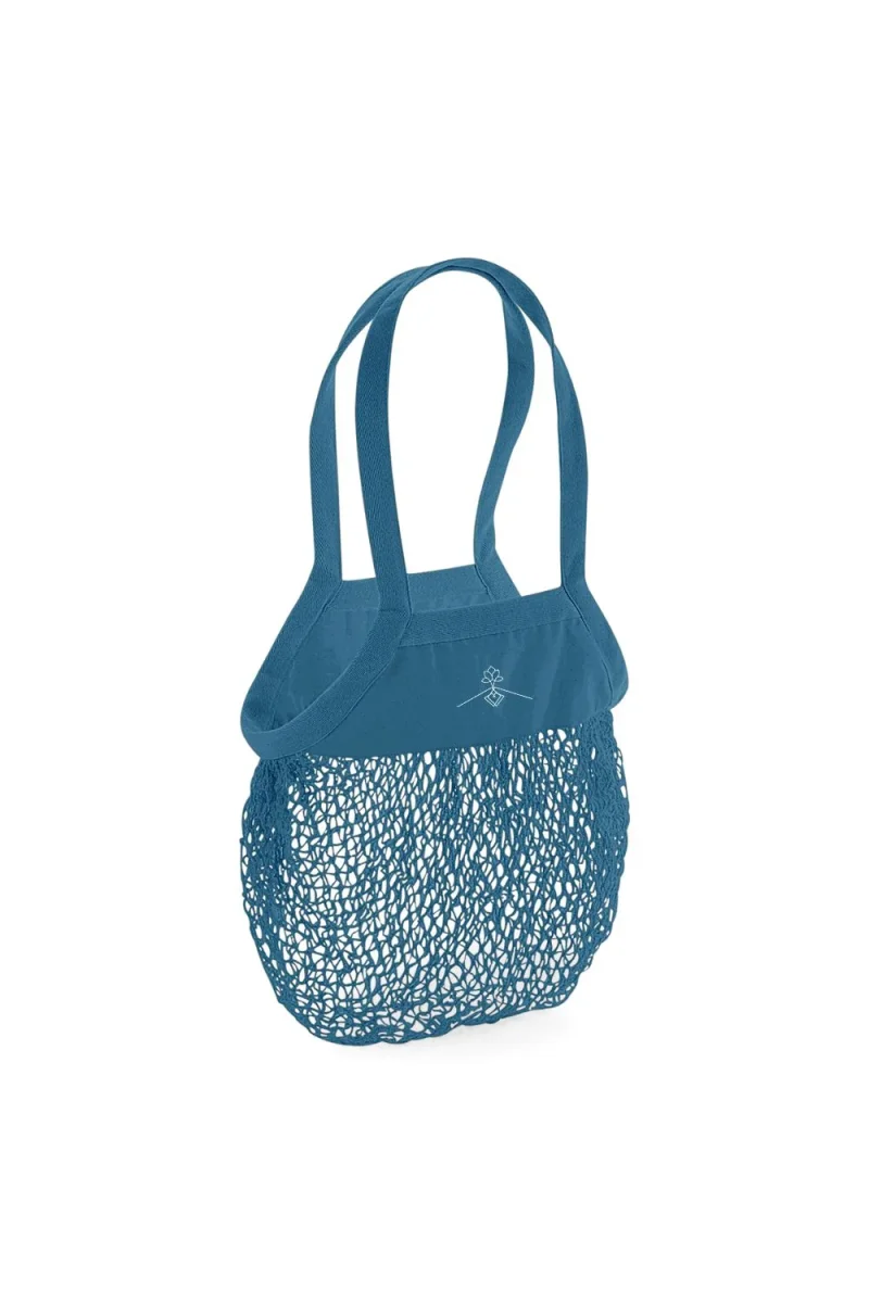 Bolsa red orgánica - Azul Royal