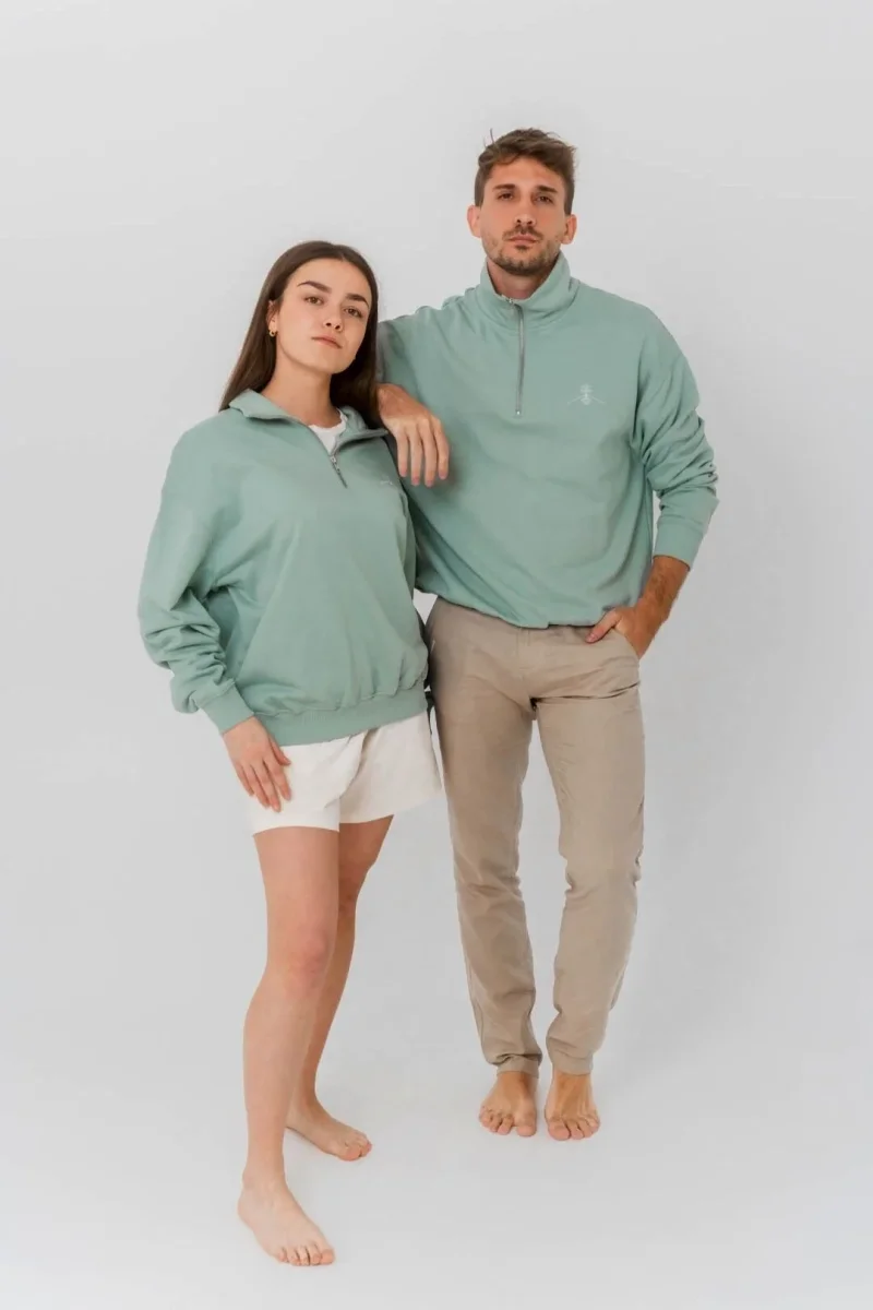 Sudadera 100% orgánica - Aloe - Imagen 4