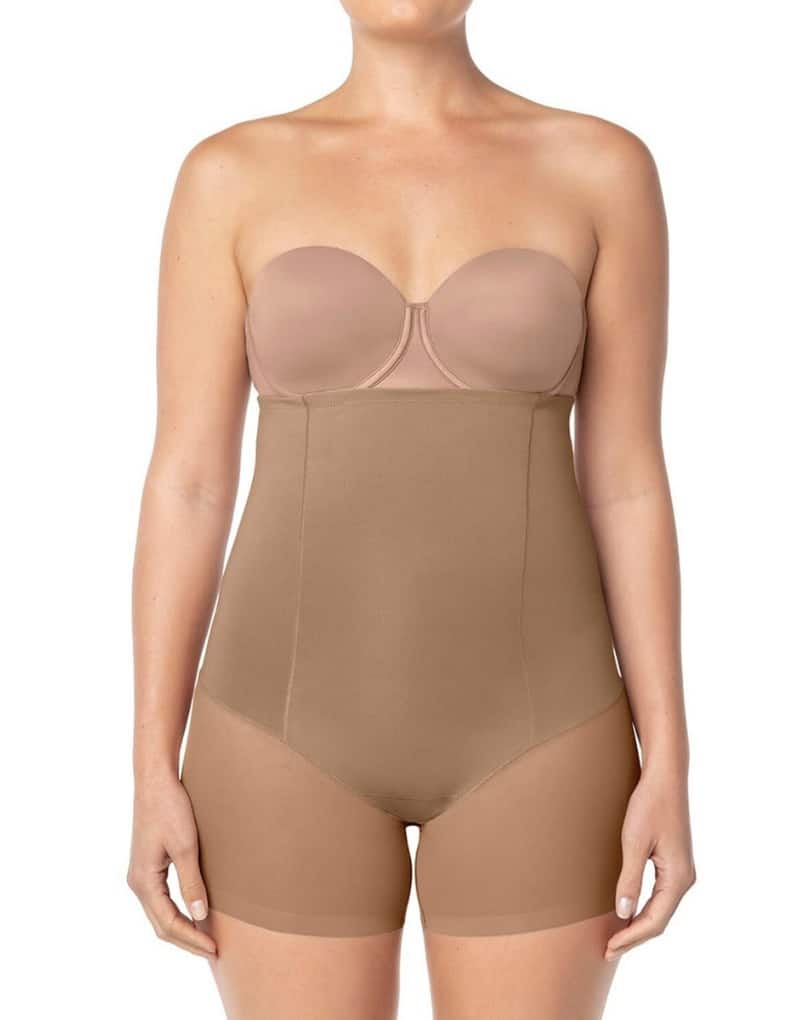FAJA SHORT INVISIBLE ESTILO STRAPLESS 12852 LEONISA - Imagen 9
