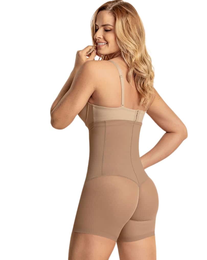 FAJA SHORT INVISIBLE ESTILO STRAPLESS 12852 LEONISA - Imagen 5