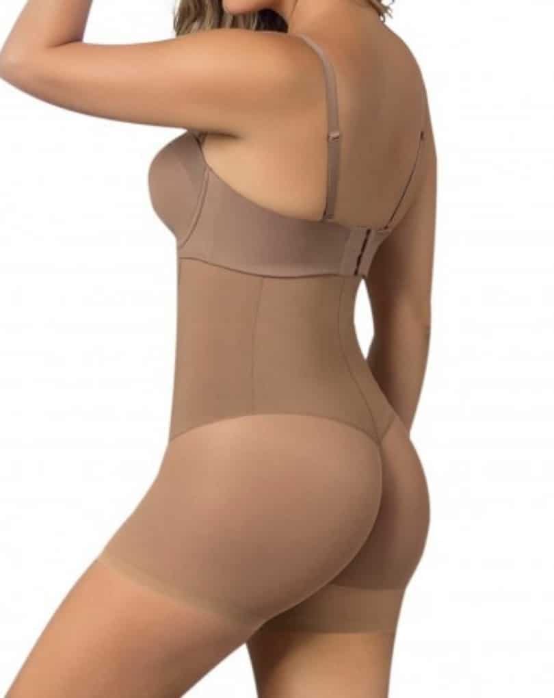 FAJA SHORT INVISIBLE ESTILO STRAPLESS 12852 LEONISA - Imagen 4