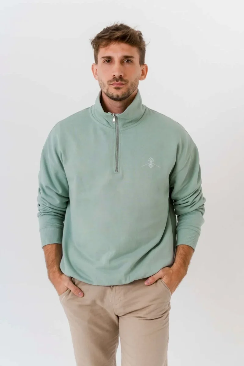 Sudadera 100% orgánica - Aloe - Imagen 5