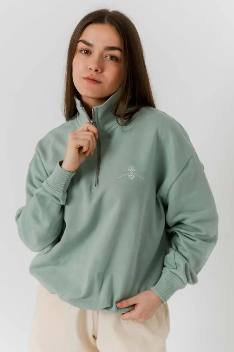Sudadera 100% orgánica - Aloe - Imagen 2