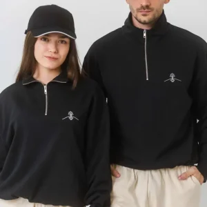 Sudadera 100% orgánica - Negro