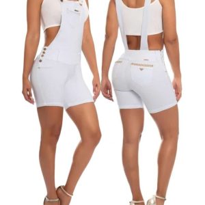 Jardinera en short blanco Ene2 903759