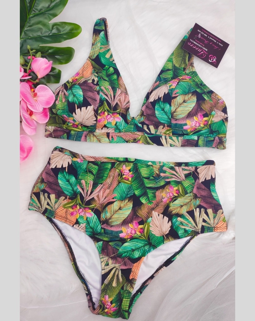 BIKINI TRIANGULO COPA PREHORMADA Y BRAGA CON FAJA INTERNA CONTROL DE ABDOMEN - Imagen 6