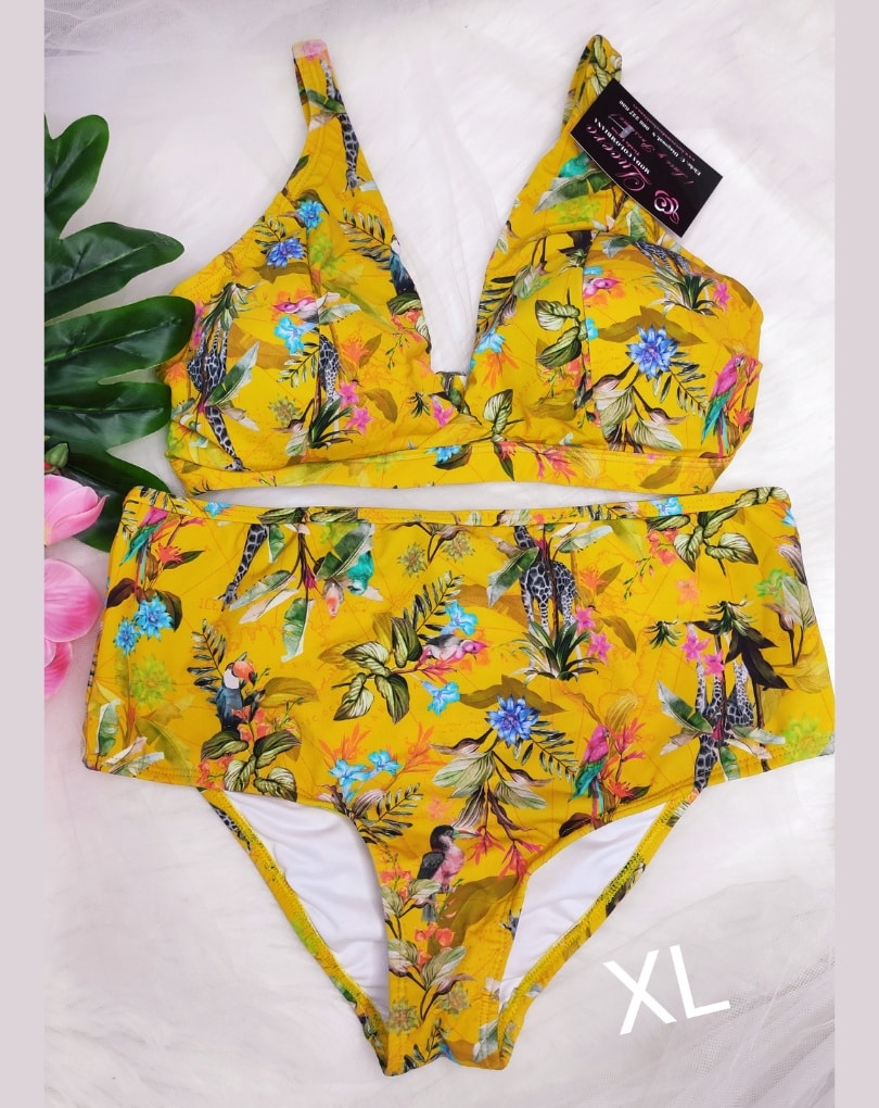 BIKINI TRIANGULO COPA PREHORMADA Y BRAGA CON FAJA INTERNA CONTROL DE ABDOMEN - Imagen 4