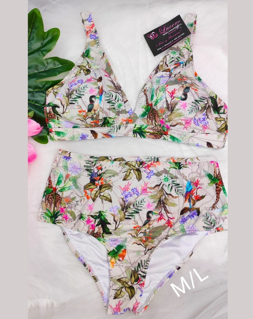 BIKINI TRIANGULO COPA PREHORMADA Y BRAGA CON FAJA INTERNA CONTROL DE ABDOMEN - Imagen 3