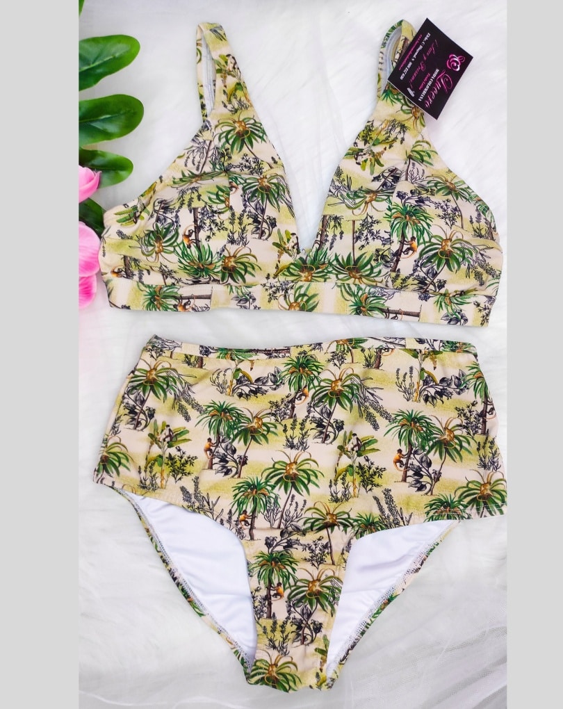 BIKINI TRIANGULO COPA PREHORMADA Y BRAGA CON FAJA INTERNA CONTROL DE ABDOMEN - Imagen 5