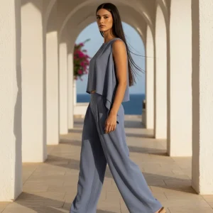 Pantalones Pisa palazzo