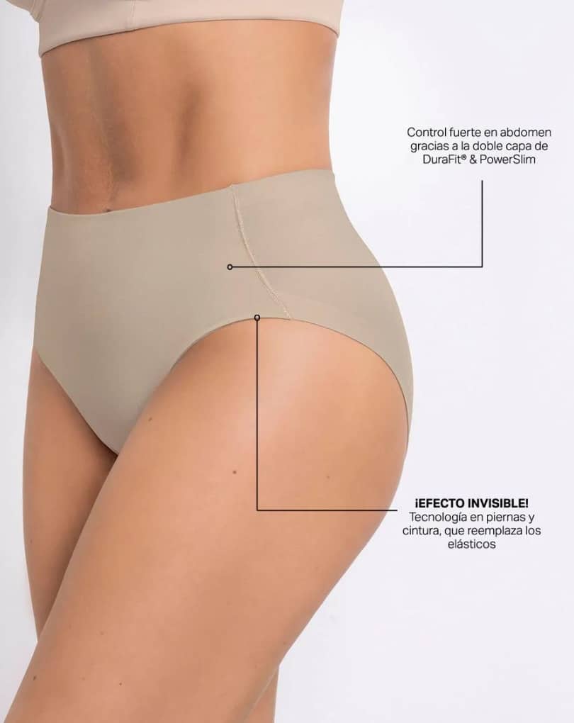 BRAGA INVISIBLE CONTROL FUERTE DE ABDOMEN LEONISA 12715 - Imagen 6