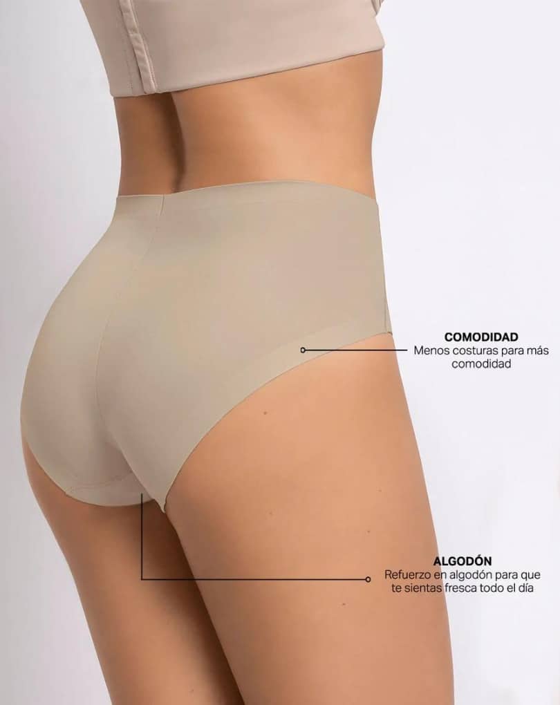 BRAGA INVISIBLE CONTROL FUERTE DE ABDOMEN LEONISA 12715 - Imagen 7