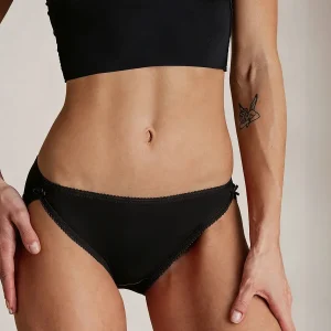 Braguitas de Mujer de Seda Pura con Diseño de Lazo