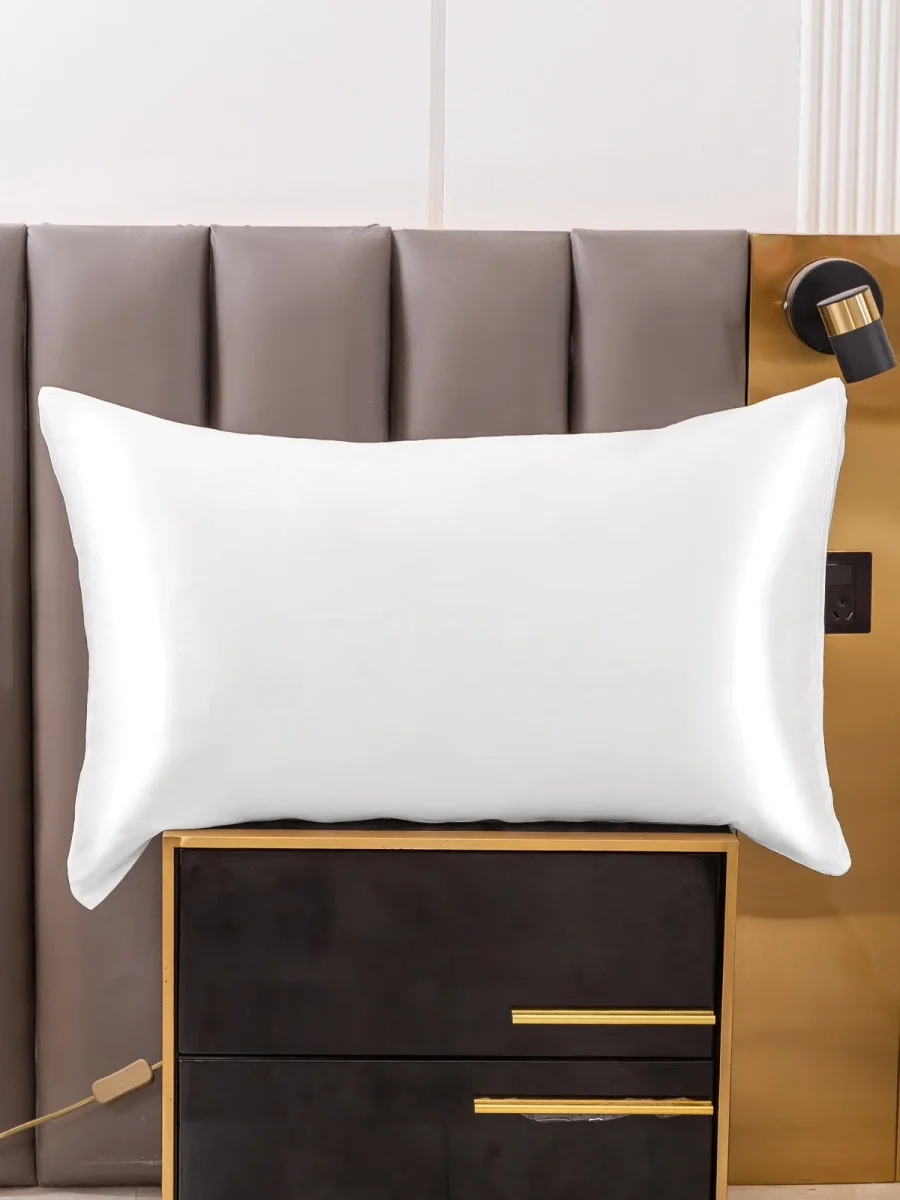 19Momme 100% Funda Almohada de Seda - Cierre Sobre - Imagen 2