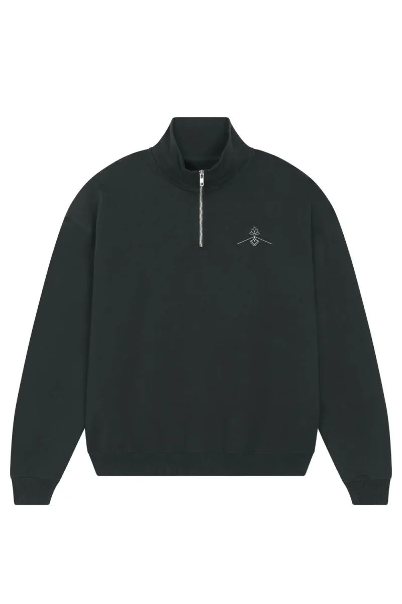 Sudadera 100% orgánica - Negro - Imagen 3