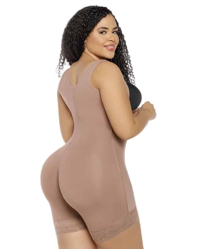 FAJA SHORT 233-CCB SALOME MANGA SISA FRANELA SOBRE HUECOS CON BROCHES - Imagen 6