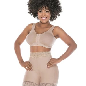 SHORT LEVANTACOLA INVISIBLE CON HUECOS INTERNOS DE  REALCE PRETINA ENCAJE REF:SALOME 0316-2