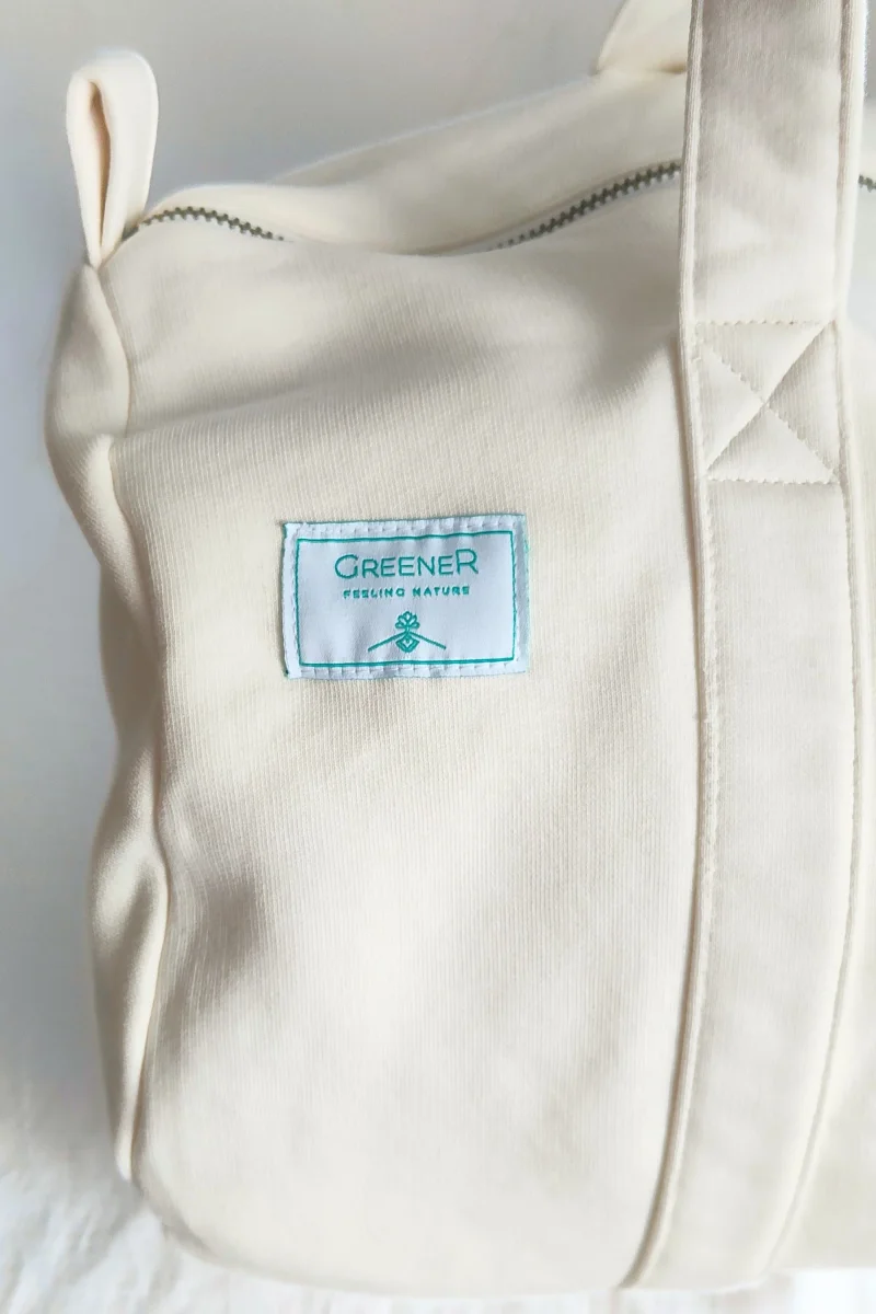 Bolsa de viaje sostenible - Marfil - Imagen 6