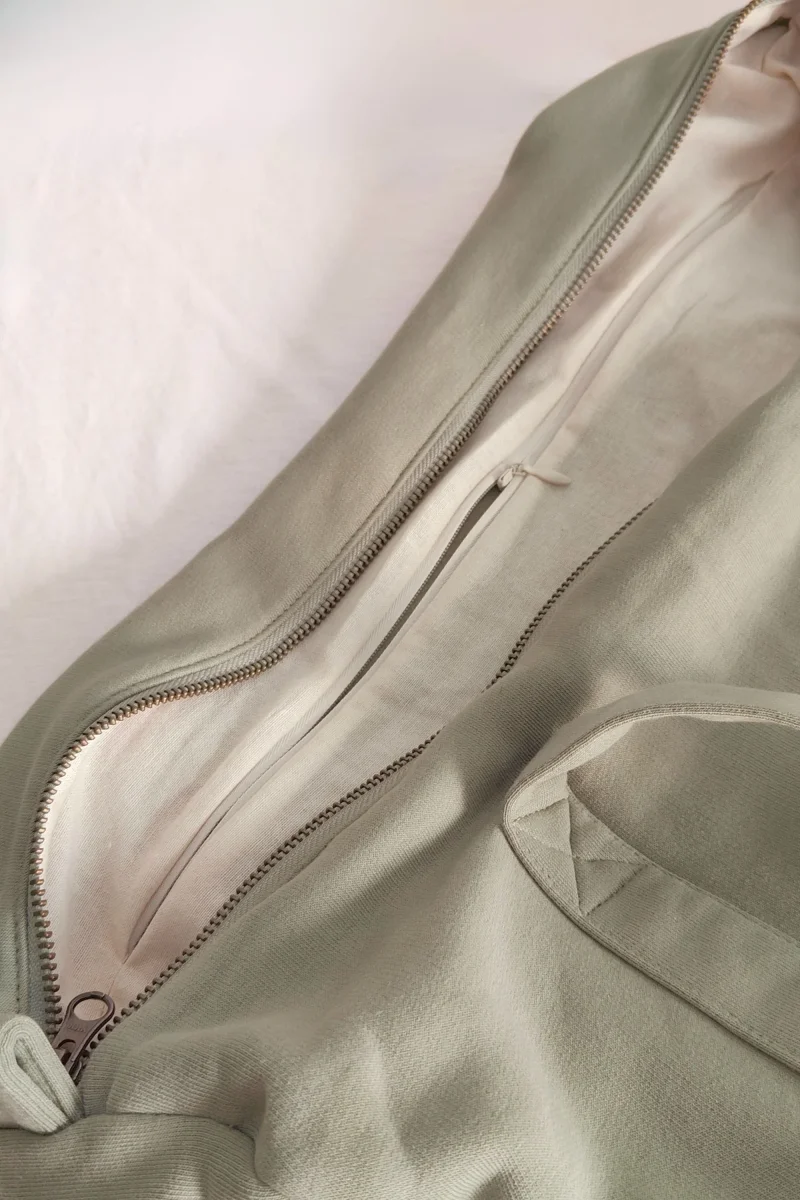 Bolsa de viaje sostenible - Verde Almendra - Imagen 5
