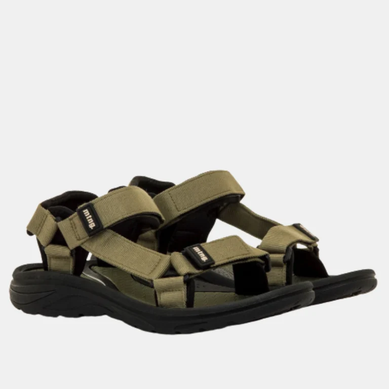 SANDALIA MUSTANG HOMBRE NYLON KAKI - Imagen 4