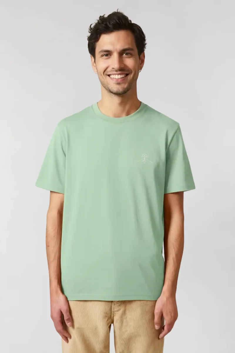Camiseta algodón orgánico - Jade Profundo - Imagen 2